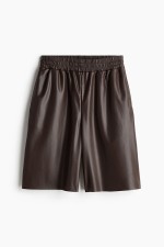 Coated Bermuda Shorts